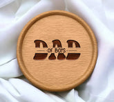 Dad of Boys SVG Logo - Fathers Day Graphic SVG